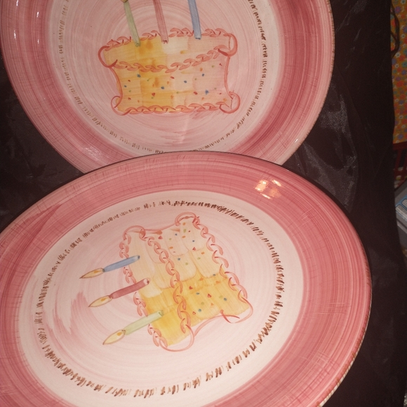 COPY - 2 VERY CUTE RUBY BRAND PINK BIRTHDAY SLICE CAKE. - Picture 3 of 11